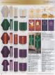  Beige Gothic Chasuble - Dupion Fabric 